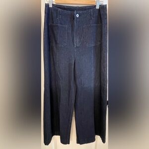 HALARA Black Wide Leg Flare Jeans